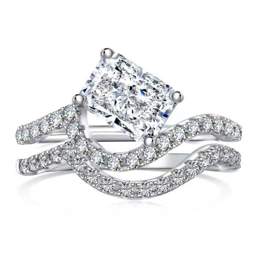 Sugar Baby Sterling Silver Ring Set+Set Ring Box