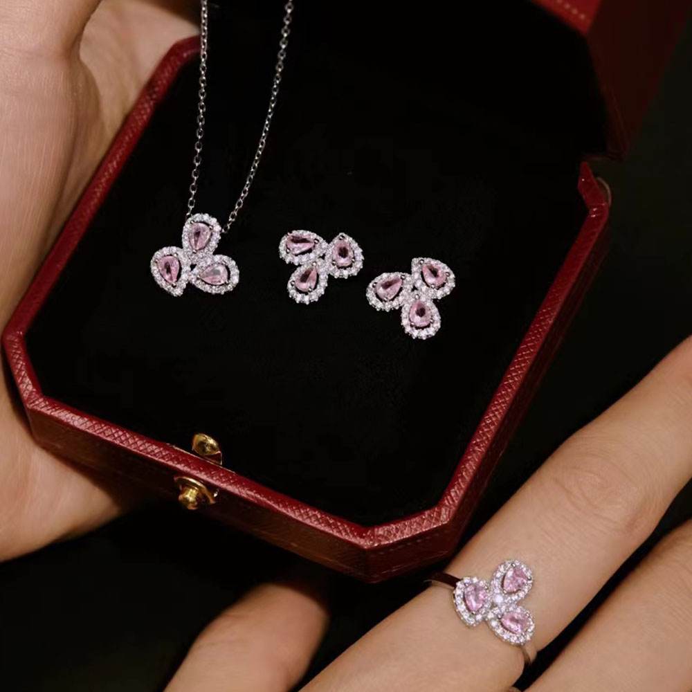 Adele Sterling Silver Jewelry Set+Gift Box