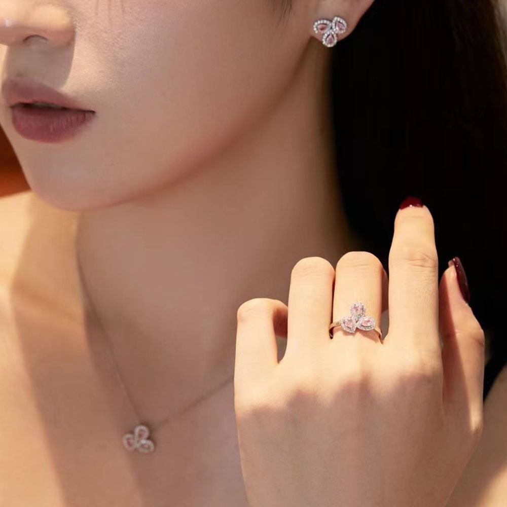 Adele Sterling Silver Jewelry Set+Gift Box