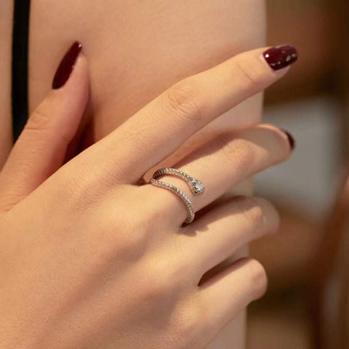 Snake Sterling Silver Jewelry Set+Gift Box