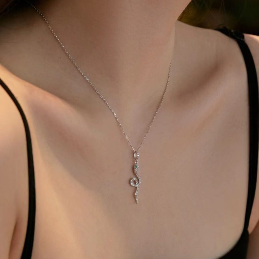 Snake Sterling Silver Jewelry Set+Gift Box