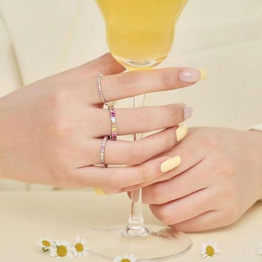 Fairy Band Sterling Silver Ring