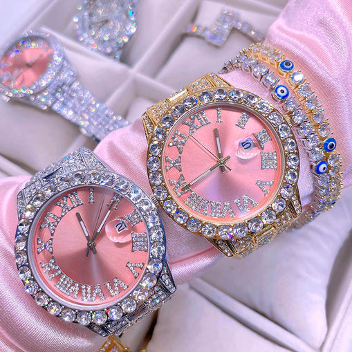 Montre Fantaisie Rose