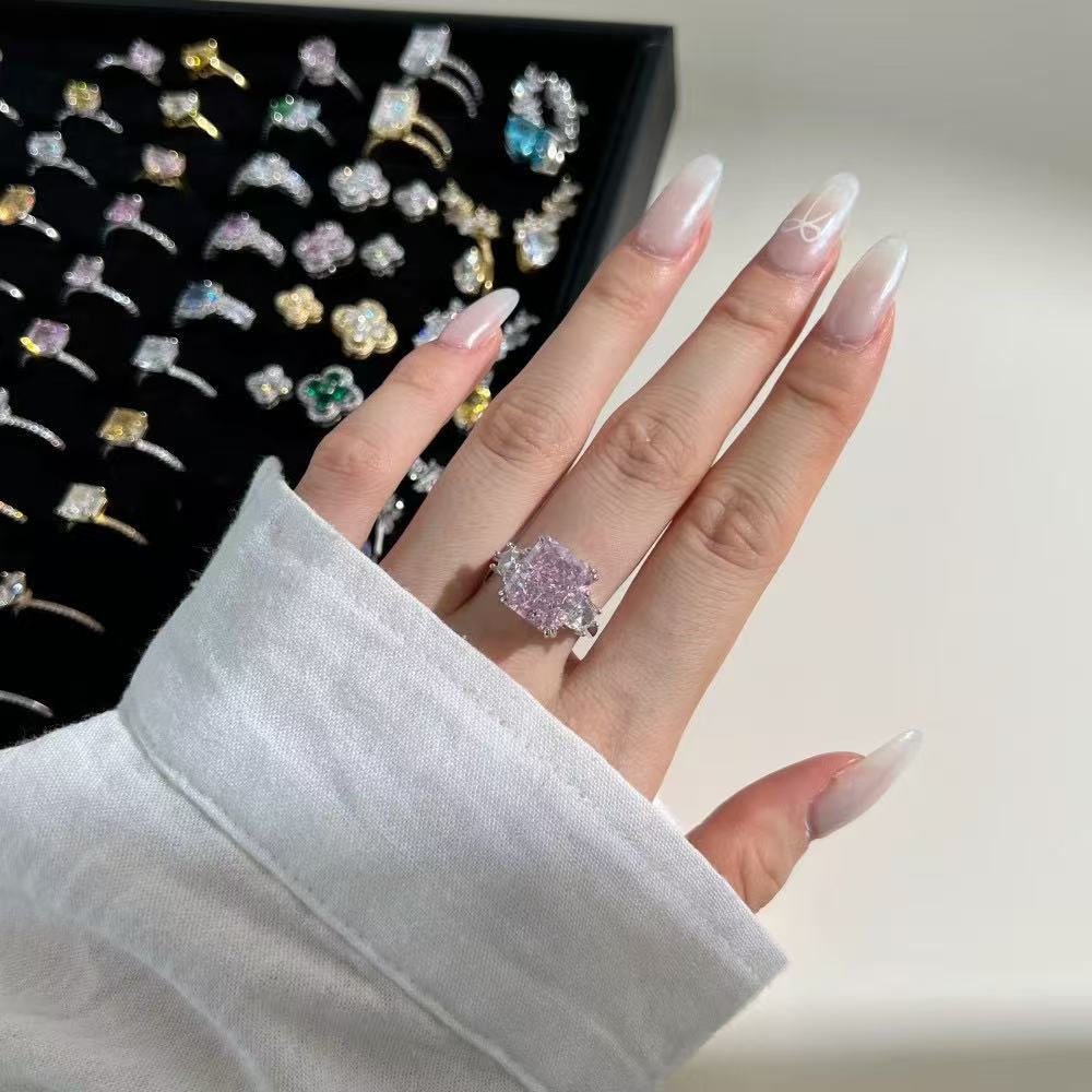 Bague en argent sterling gloire