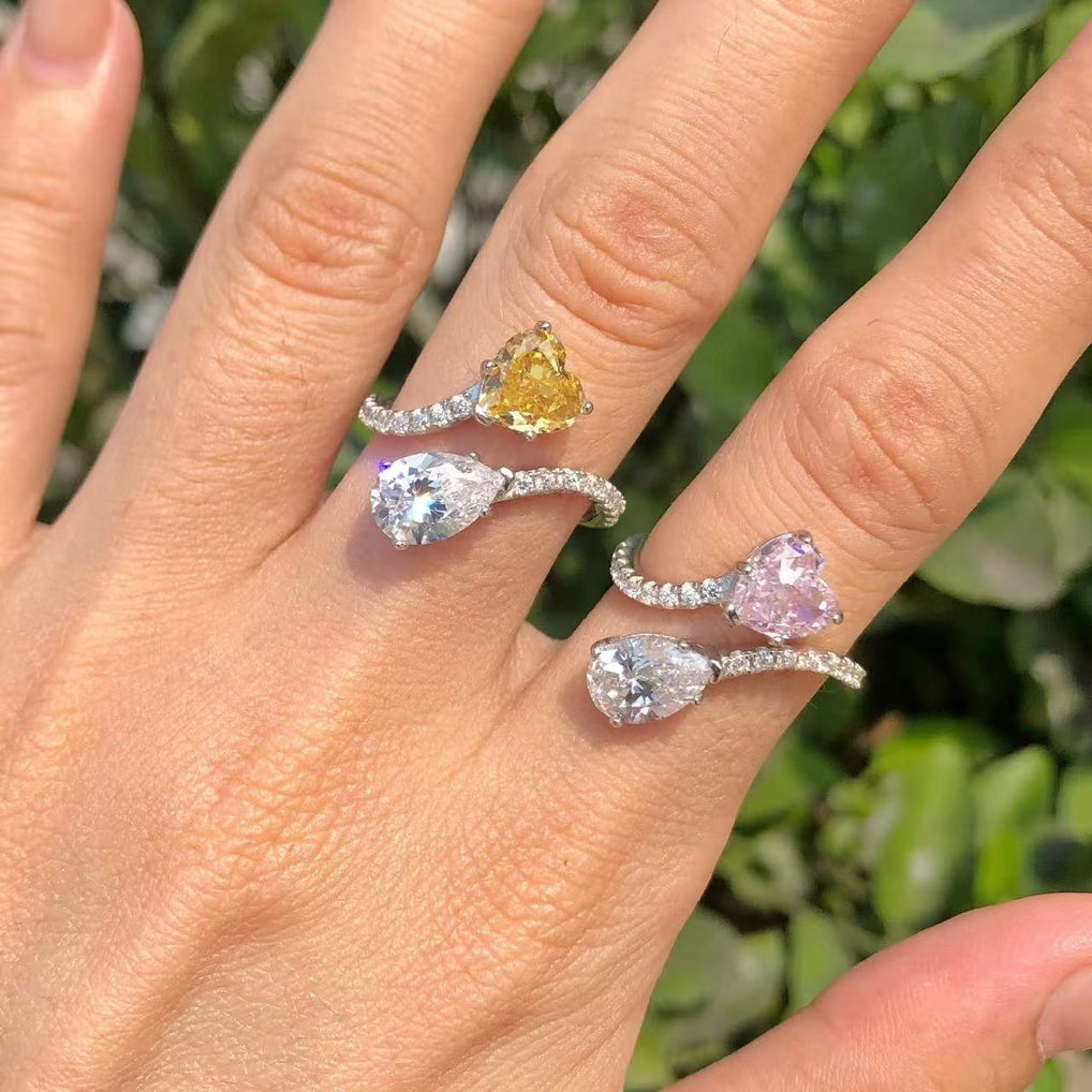 Bague déesse en argent sterling