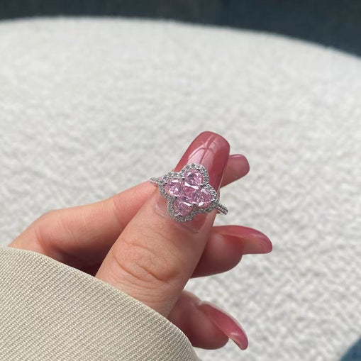 Bague en argent sterling éblouissante Argent