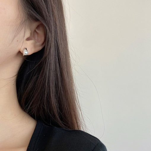 Boucles d'oreilles élégantes en perles