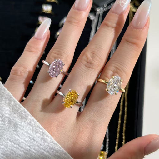 Bague en argent sterling chérie