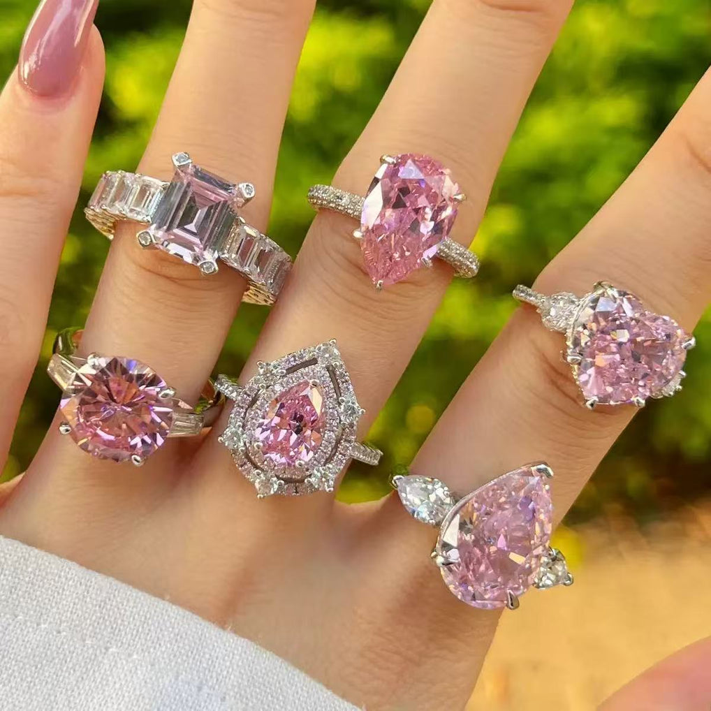 Bague en argent sterling Queen Forever