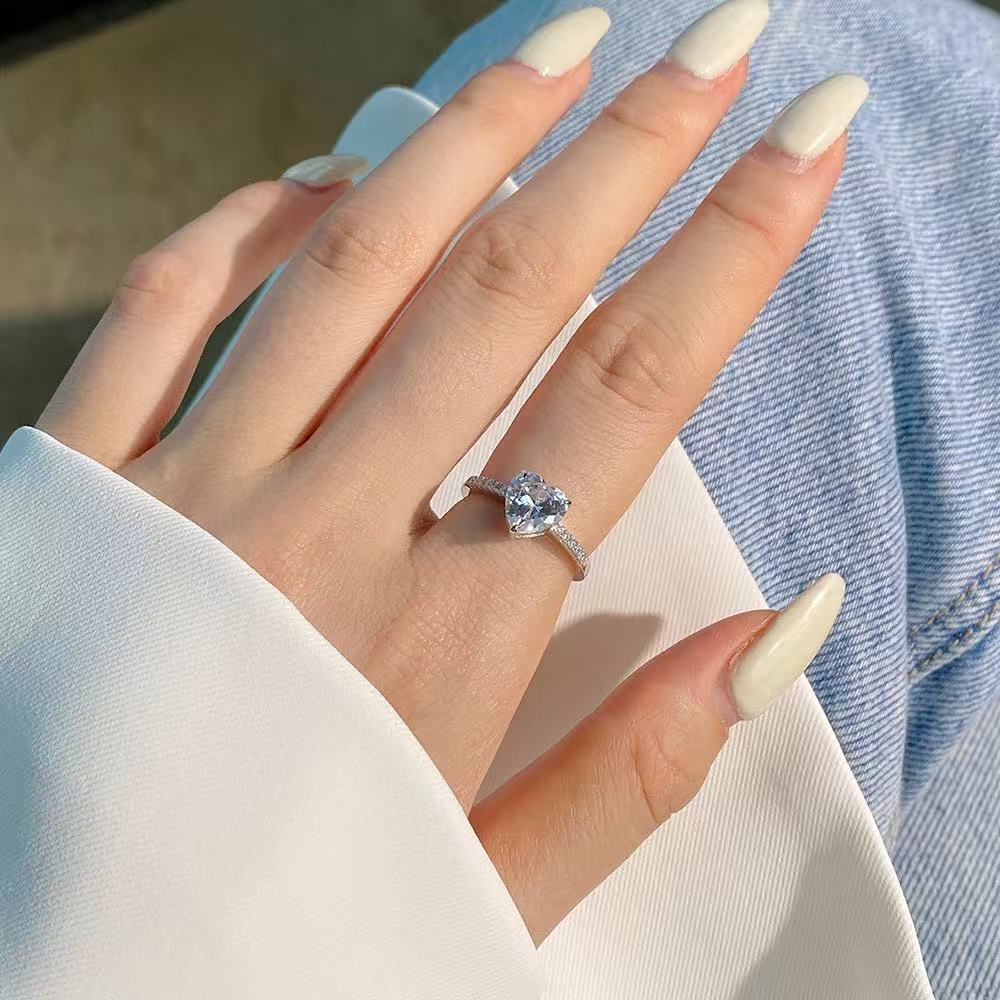 Bague en argent sterling Sweet Heart