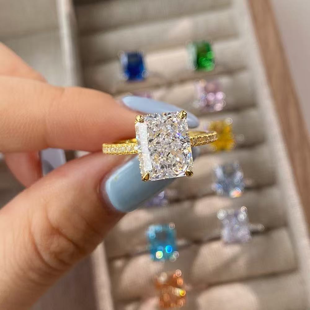 Bague en argent sterling Sweet Promise Doré