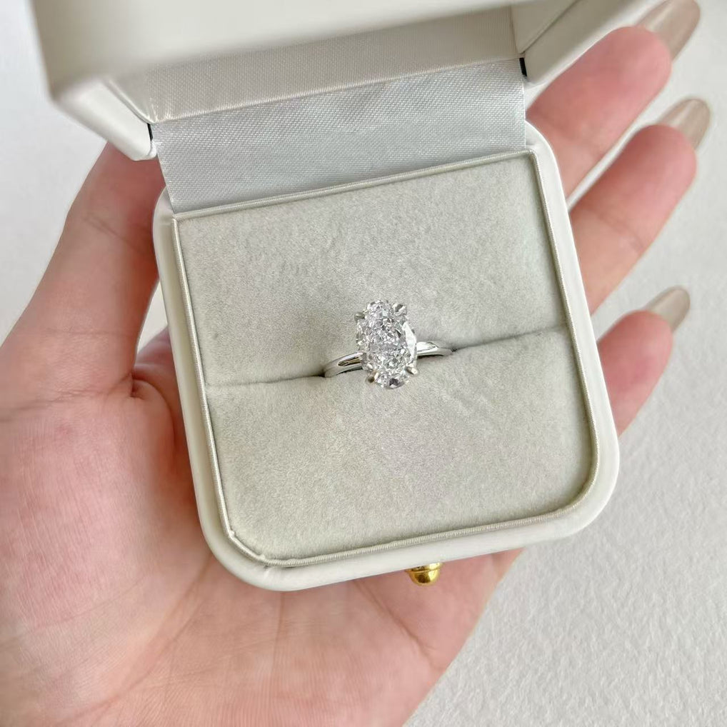 Bague en argent sterling chérie