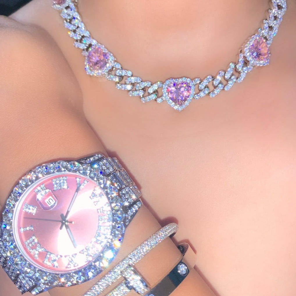 Montre Fantaisie Rose