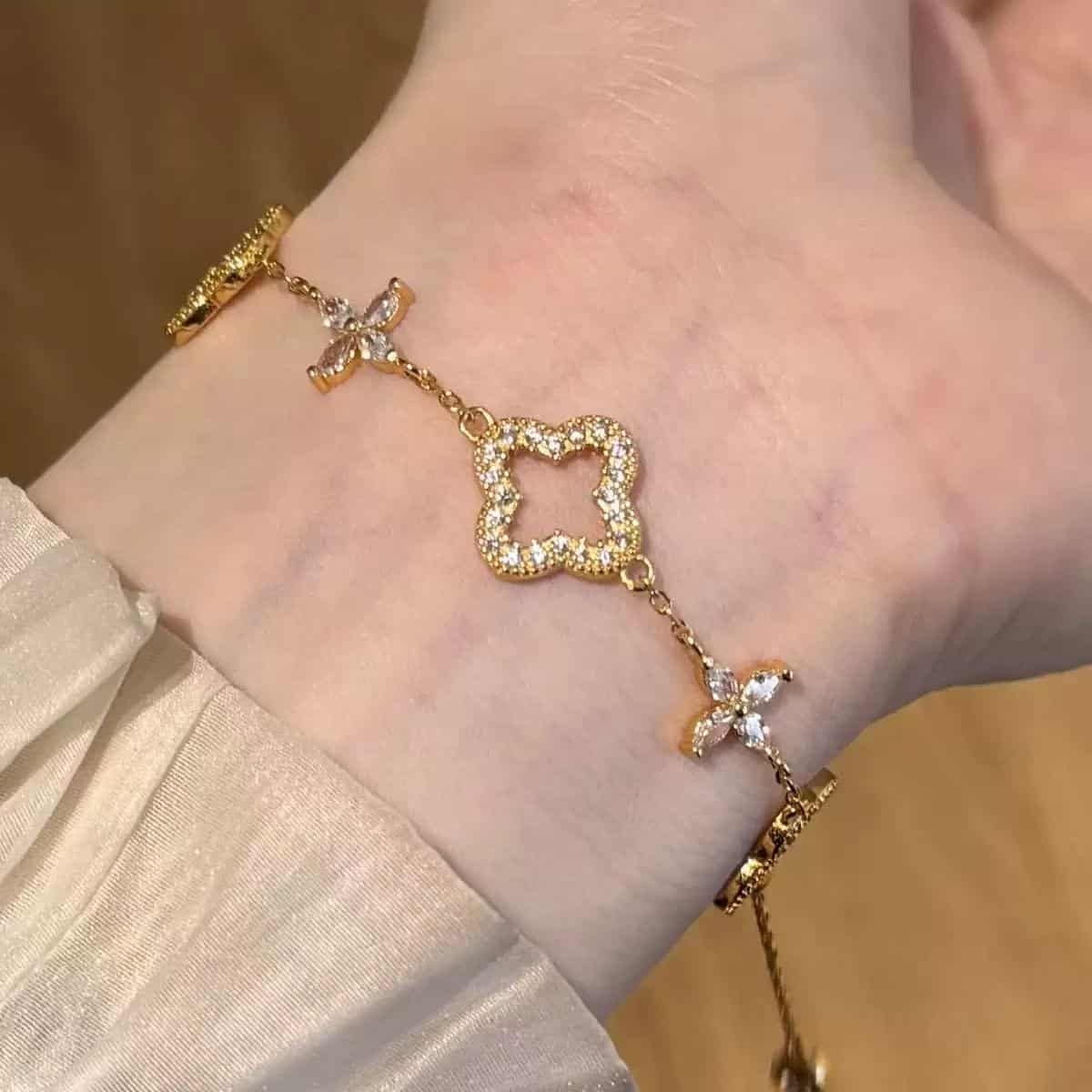 Bling Sterling Silver Bracele