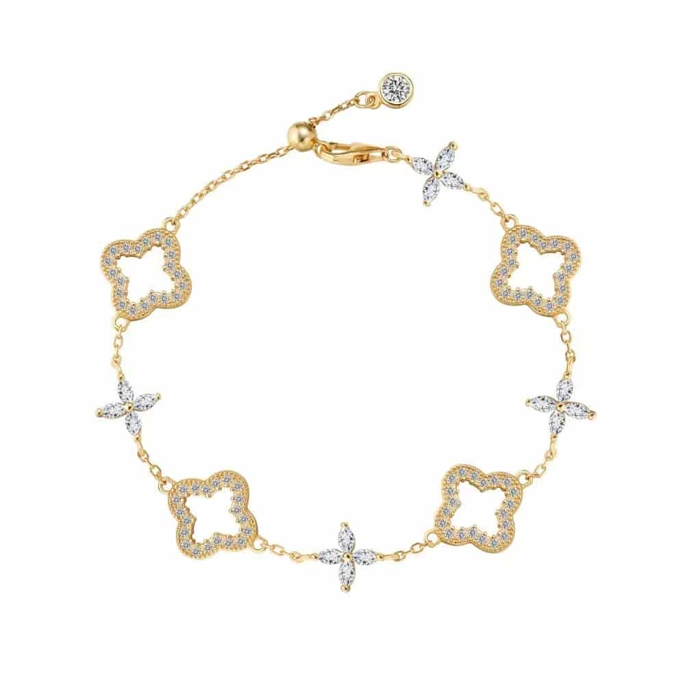 Bling Sterling Silver Bracele