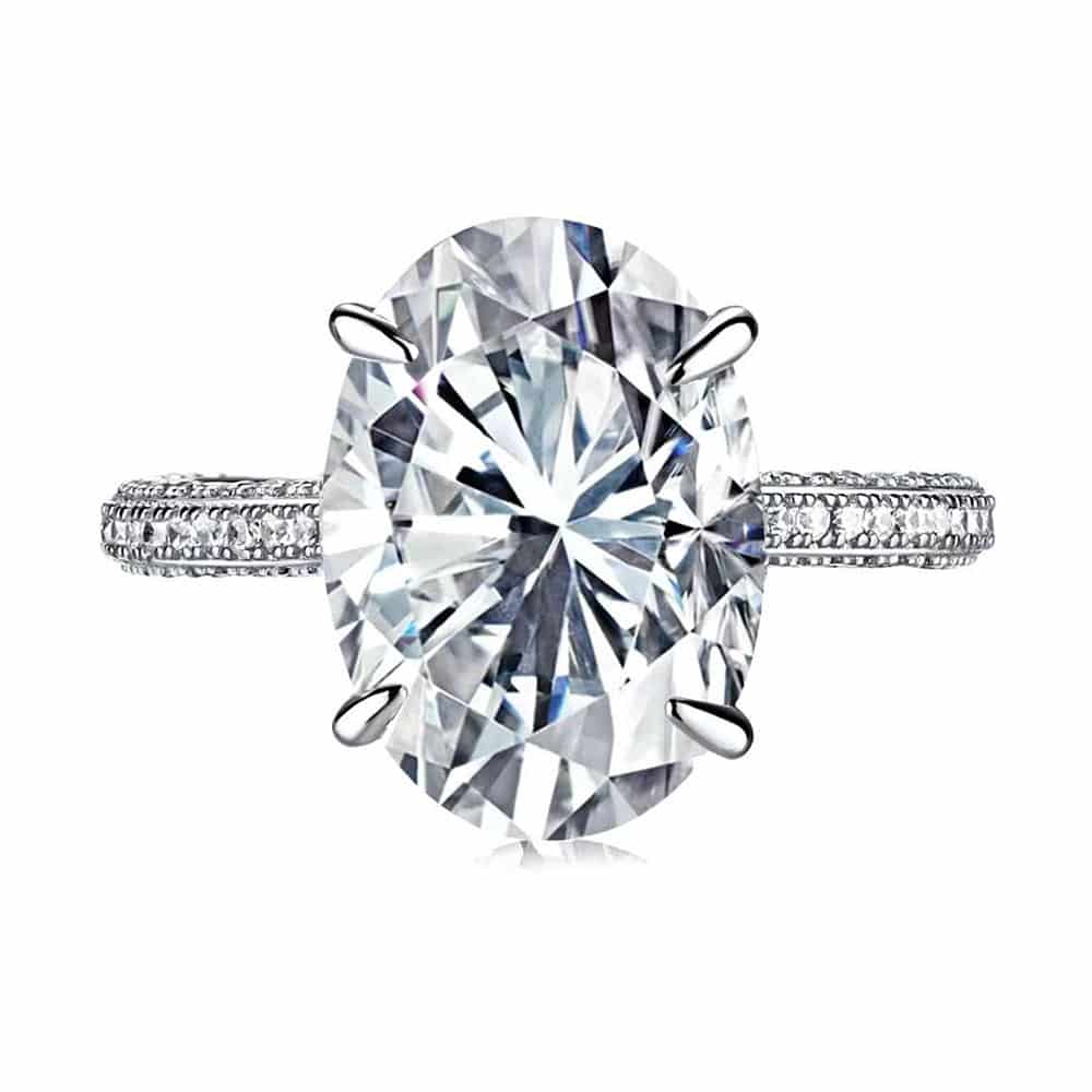 Bague en argent sterling chérie