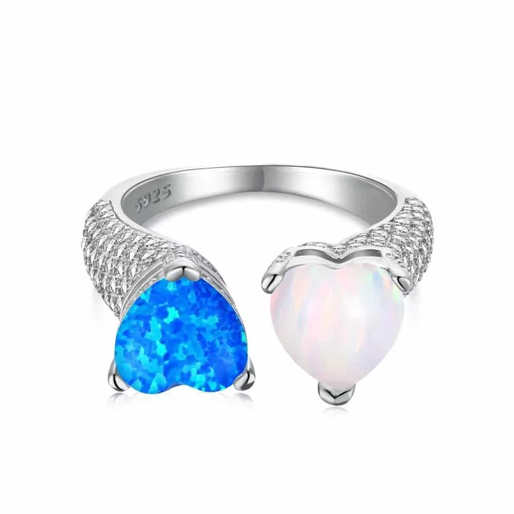 OCEAN HEART RING
