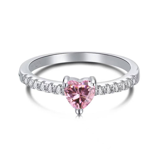 Bague premier amour en argent sterling