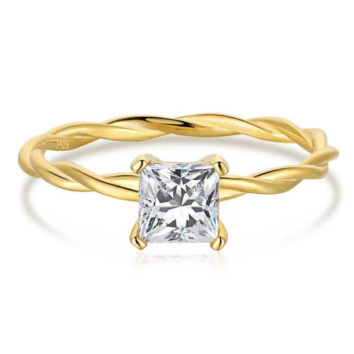 Bague en argent sterling jamais démodée