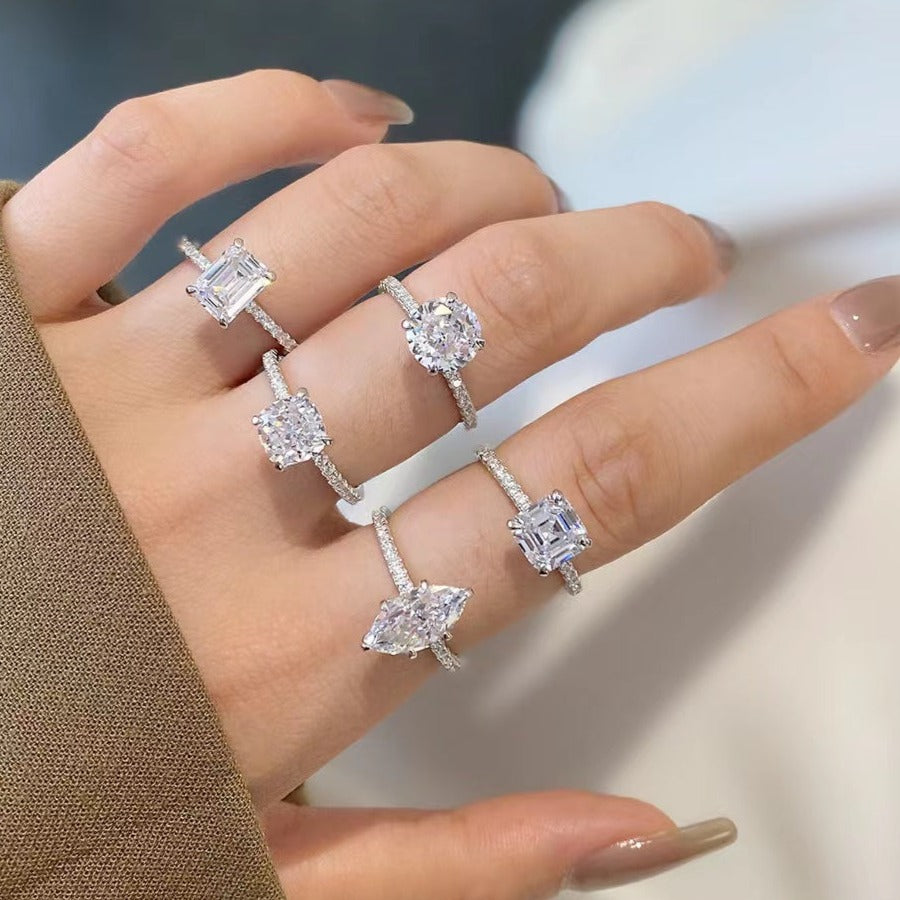 Adore Bague Argent Massif Ronde