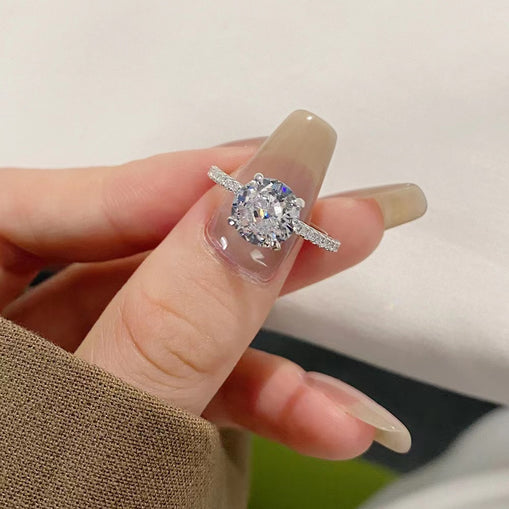 Adore Bague Argent Massif Ronde