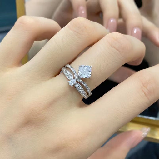 Bague en argent sterling Queendom