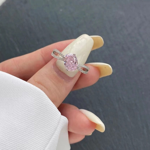 À vos côtés Bague en argent sterling