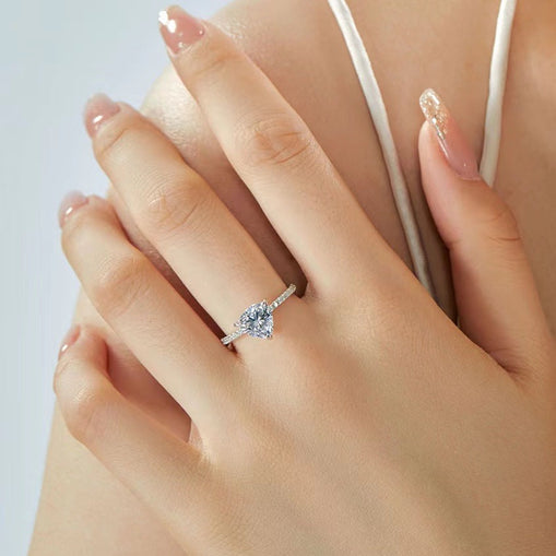 Bague en argent sterling d'époque